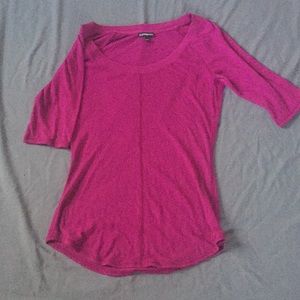 Express magenta shirt